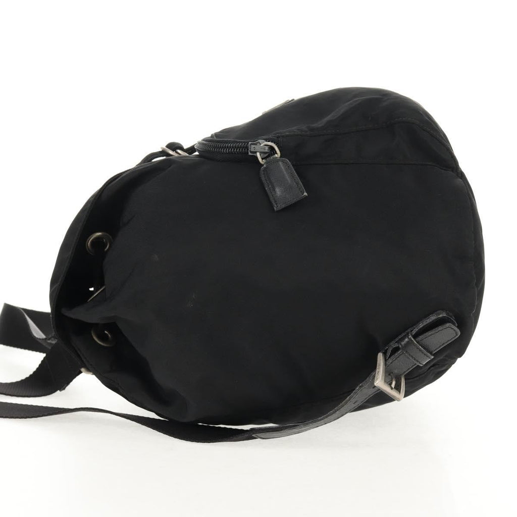 Prada Front Pocket Backpack Tessuto Black Nylon Backpack Bag (Authentic  )