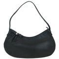Salvatore Ferragamo Vara Bow Hobo Leather Black Leather Handbag (Authentic  )