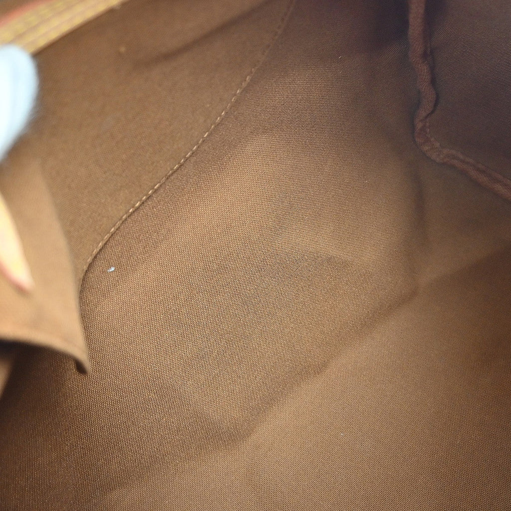 Louis Vuitton Speedy Handbag Monogram Canvas Brown Canvas Handbag ( )