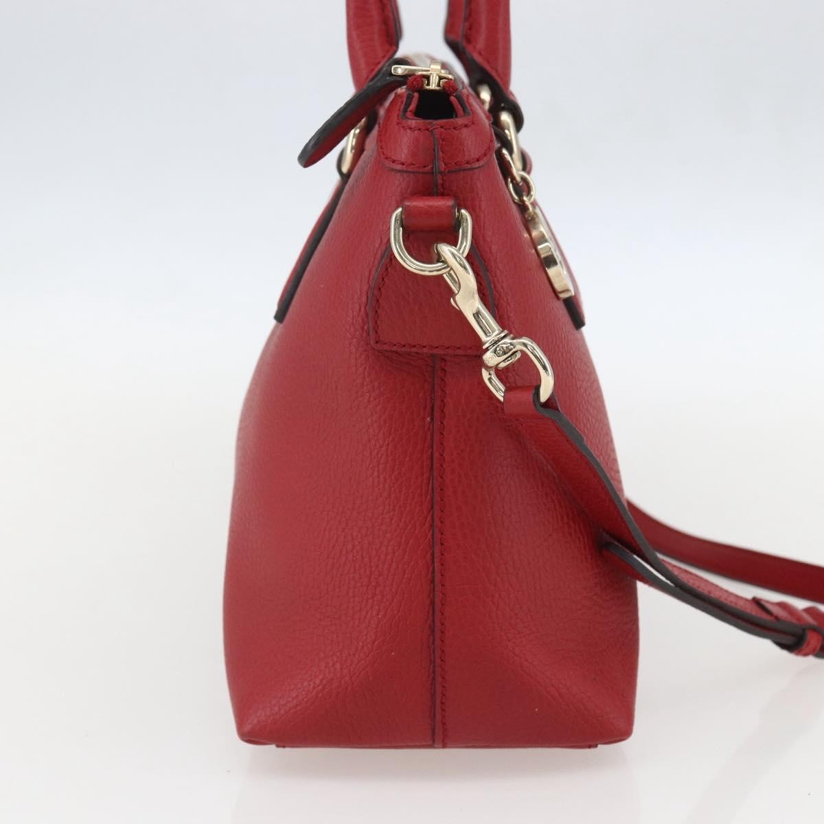 Gucci Vintage Soho Convertible Satchel Leather Red Leather Handbag (Authentic  )