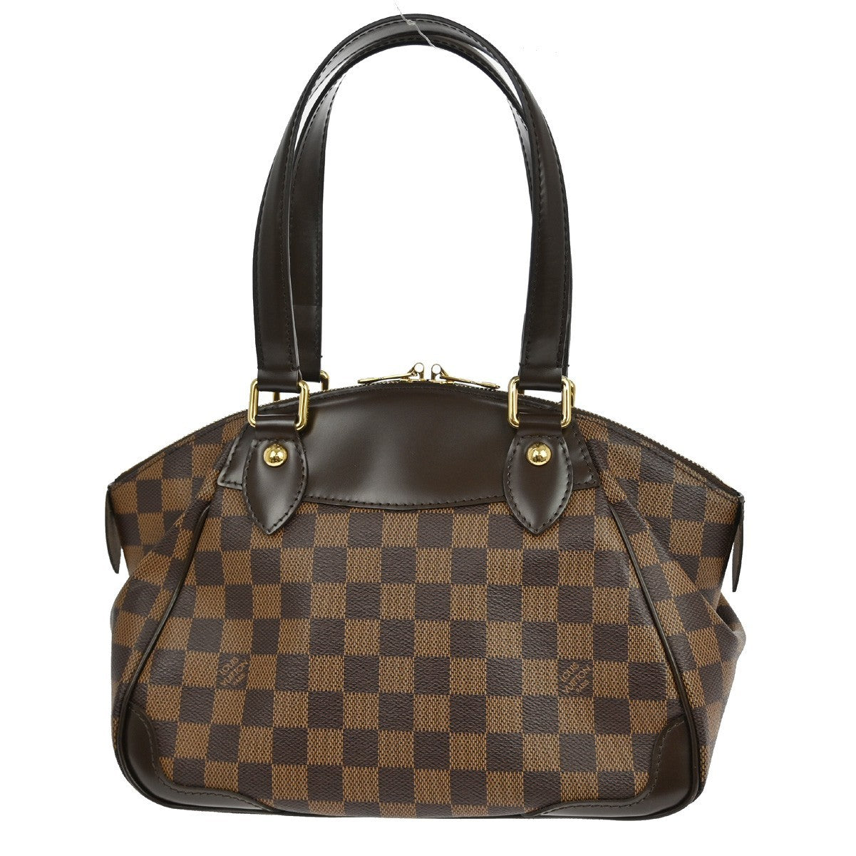 Louis Vuitton Verona Handbag Damier Brown Canvas Handbag ( )