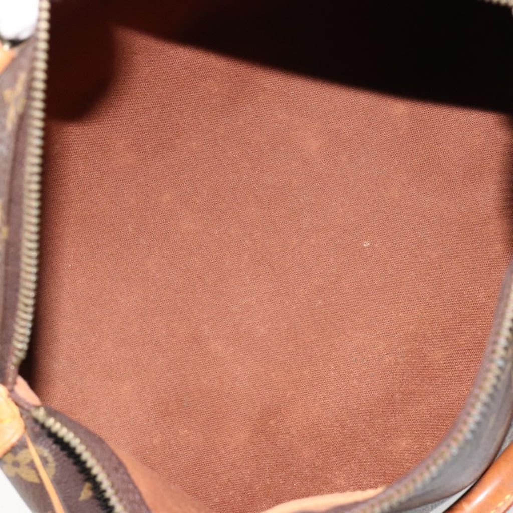 Louis Vuitton Speedy Handbag Monogram Canvas Brown Canvas Handbag ( )