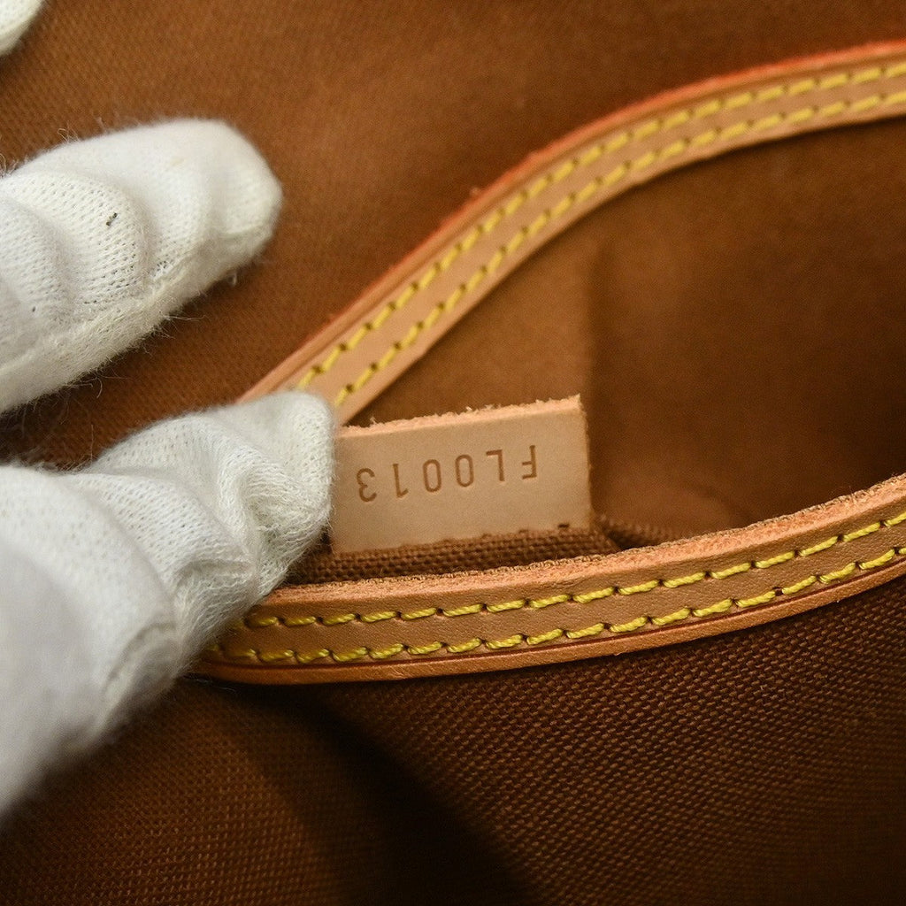 Louis Vuitton Alma Handbag Monogram Canvas Brown Canvas Handbag ( )