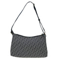 Christian Dior Vintage Trotter Handbag Canvas Blue Canvas Handbag ( )