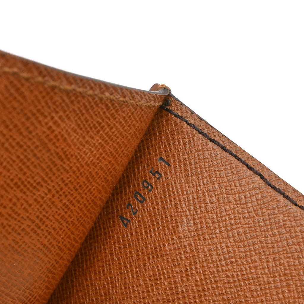 Louis Vuitton Monceau Handbag Monogram Canvas Brown Canvas Handbag ( )