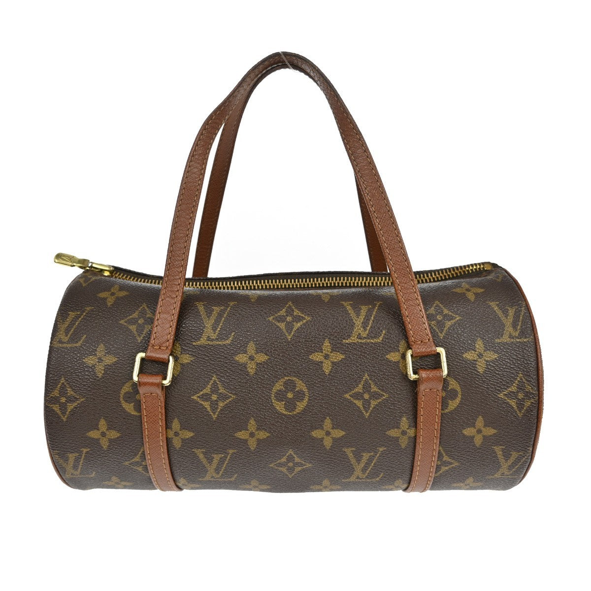 Louis Vuitton Papillon Handbag Monogram Canvas Brown Canvas Handbag ( )