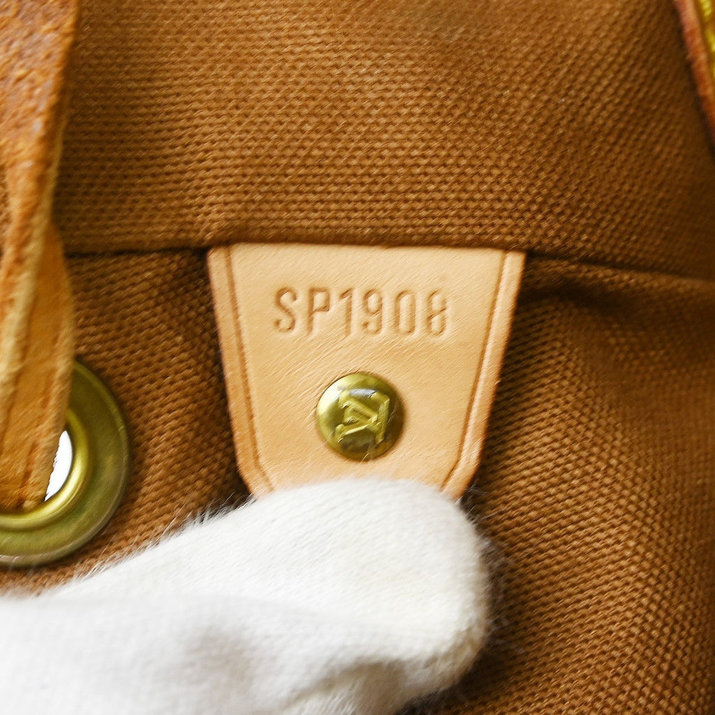 Louis Vuitton Montsouris Backpack Monogram Canvas Brown Canvas Backpack Bag ( )