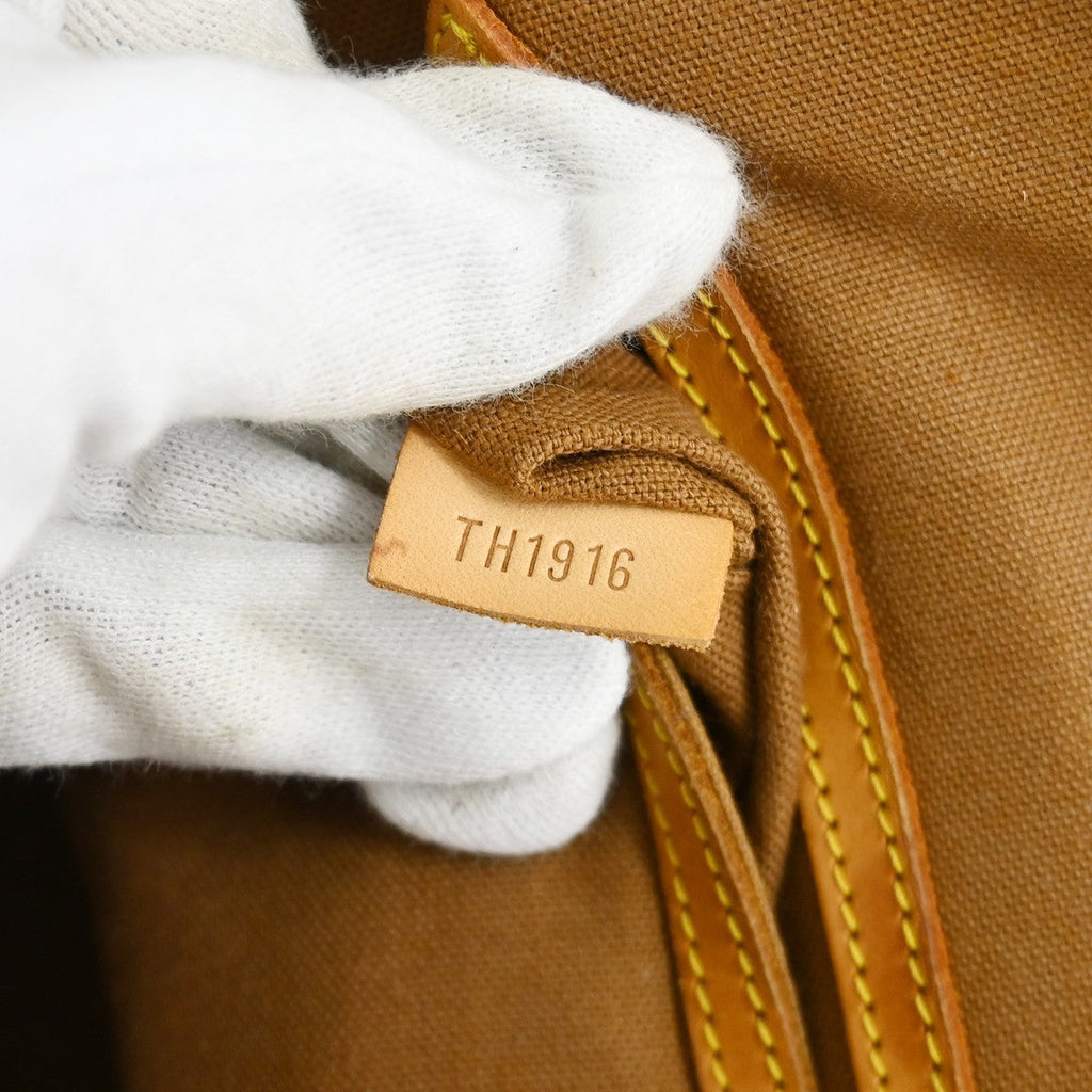 Louis Vuitton Alma Handbag Monogram Canvas Brown Canvas Handbag ( )