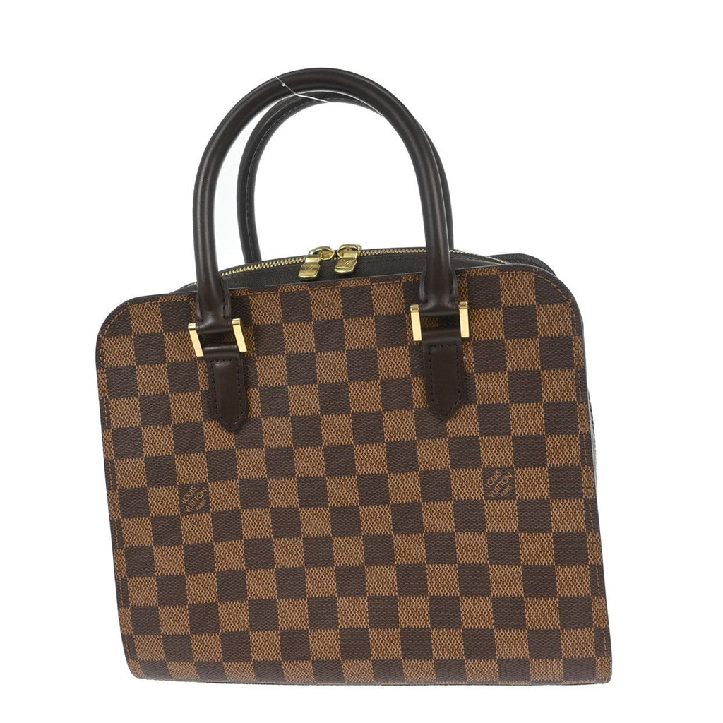 Louis Vuitton Triana Bag Damier Brown Canvas Handbag ( )