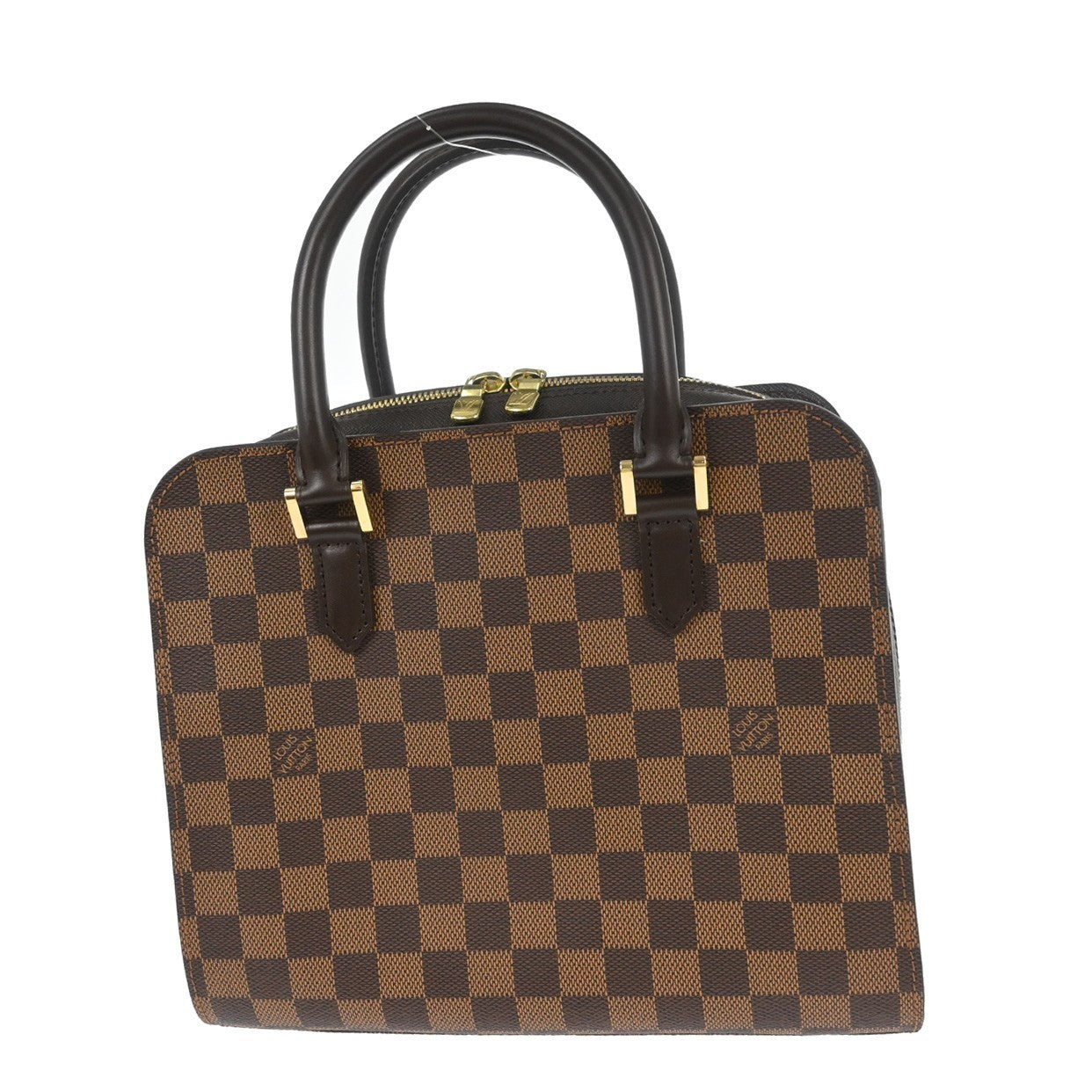 Louis Vuitton Triana Bag Damier Brown Canvas Handbag ( )