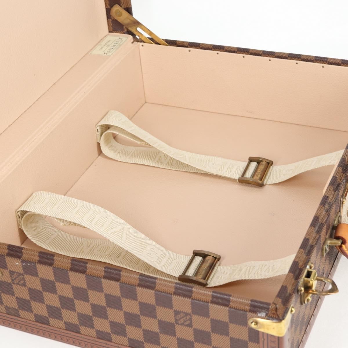 Louis Vuitton Cotteville Trunk Monogram Canvas Brown Canvas Bag (Authentic  )