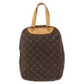 Louis Vuitton Excursion Handbag Monogram Canvas Brown Canvas Handbag (Authentic  )