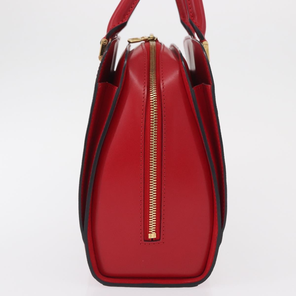 Louis Vuitton Pont Neuf Handbag Epi Leather Red Leather Handbag (Authentic  )