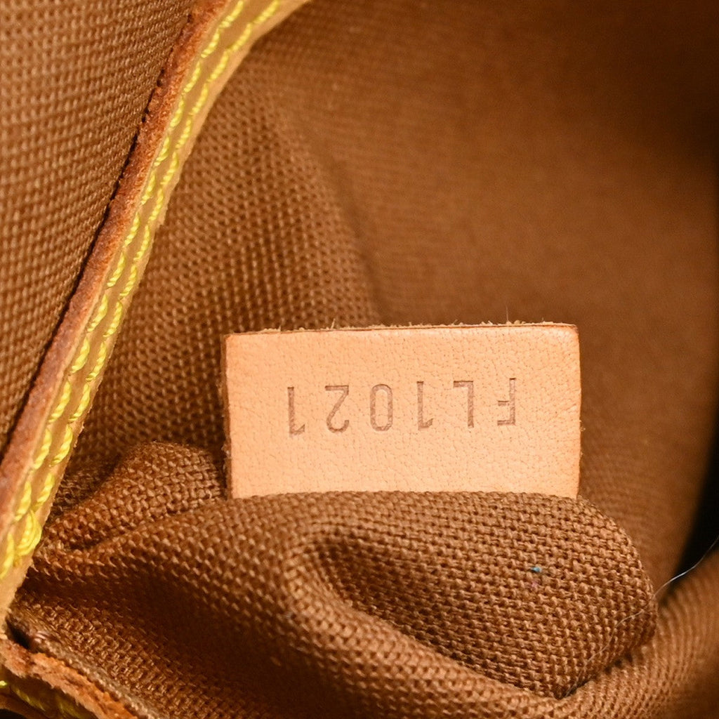 Louis Vuitton Alma Handbag Monogram Canvas Brown Canvas Handbag ( )