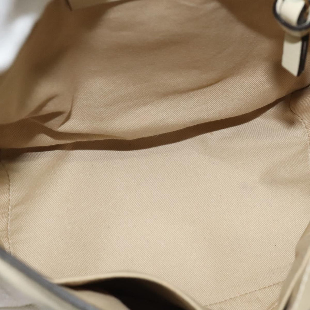 Chloe Faye Backpack Leather And Suede Beige Suede Backpack Bag (Authentic  )