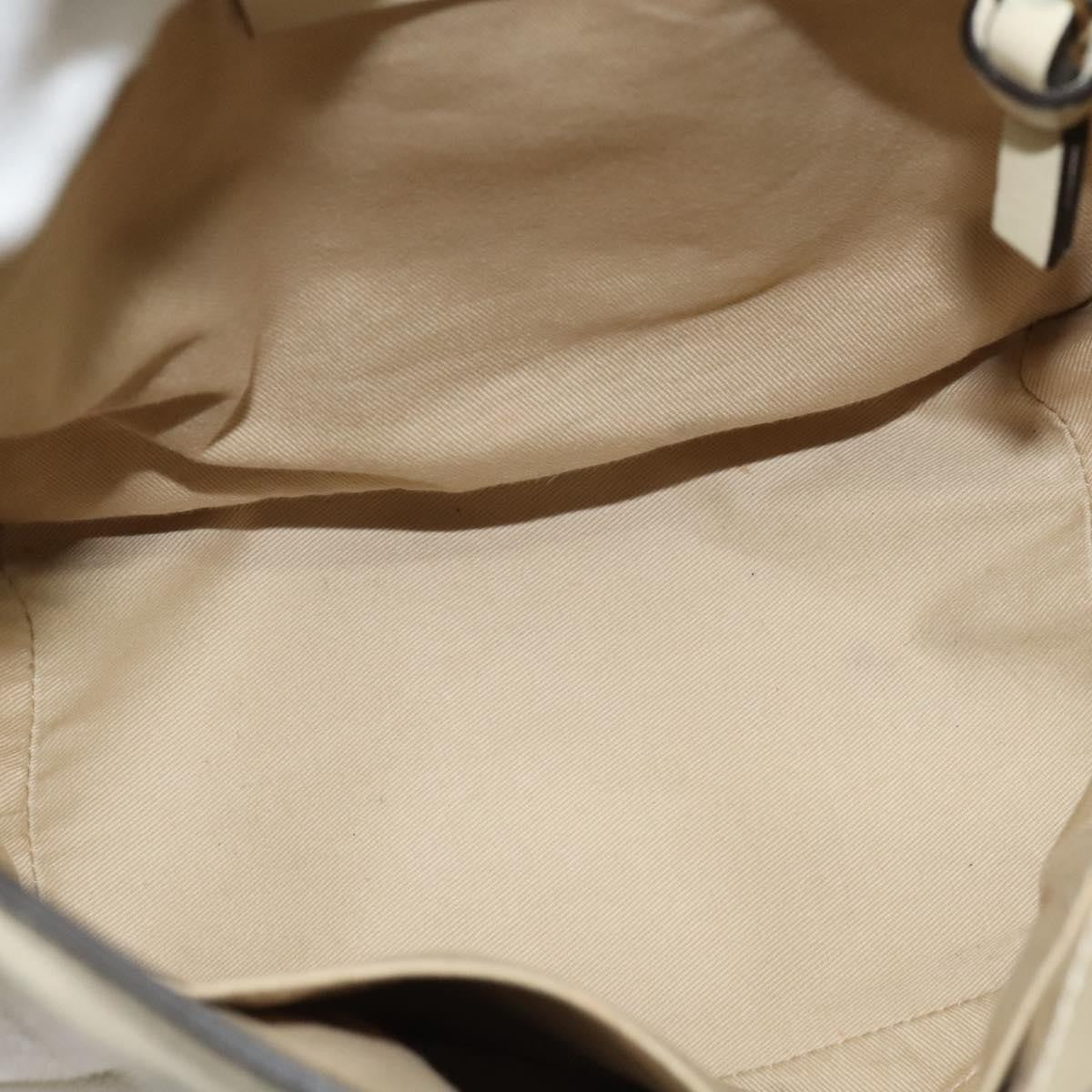 Chloe Faye Backpack Leather And Suede Beige Suede Backpack Bag (Authentic  )
