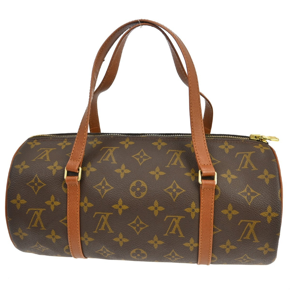 Louis Vuitton Papillon Handbag Monogram Canvas Brown Canvas Handbag ( )