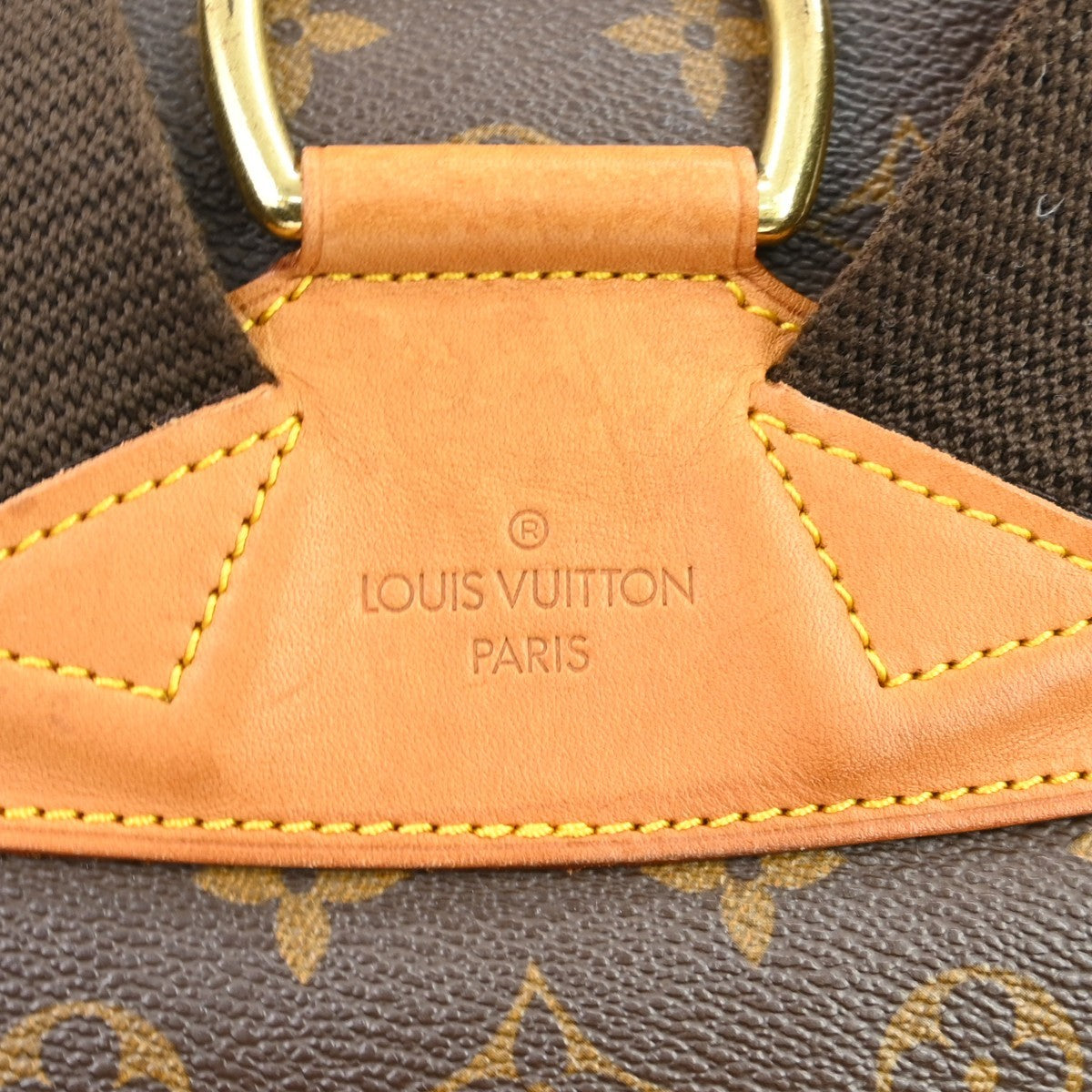 Louis Vuitton Vintage Montsouris Backpack Monogram Canvas Brown Canvas Backpack Bag (Authentic  )