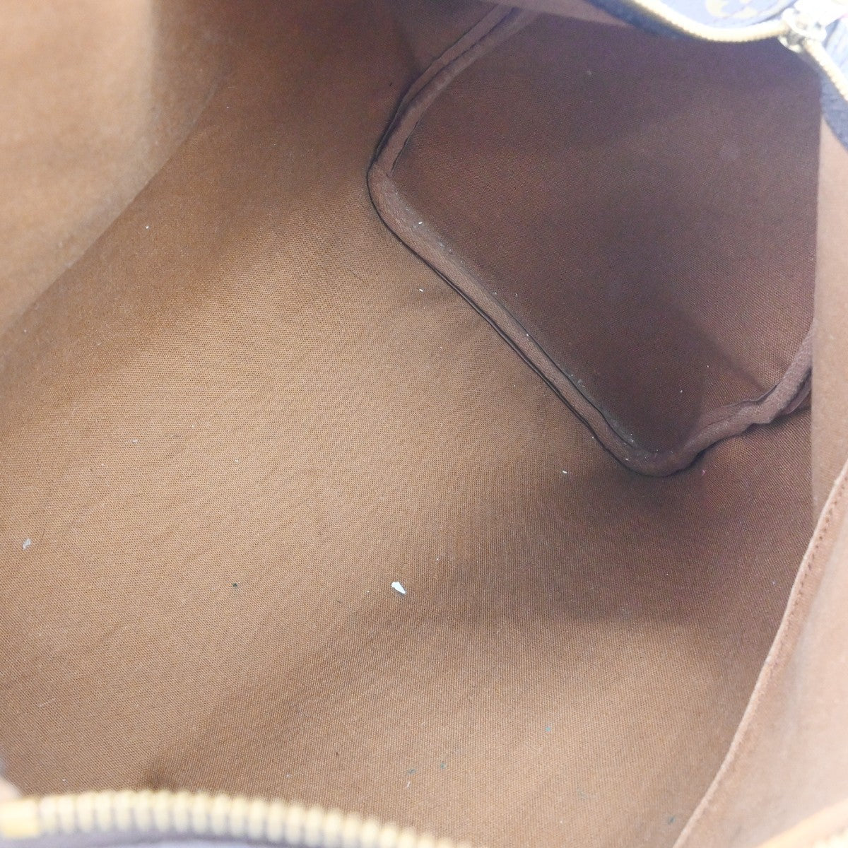 Louis Vuitton Speedy Handbag Monogram Canvas Brown Canvas Handbag ( )