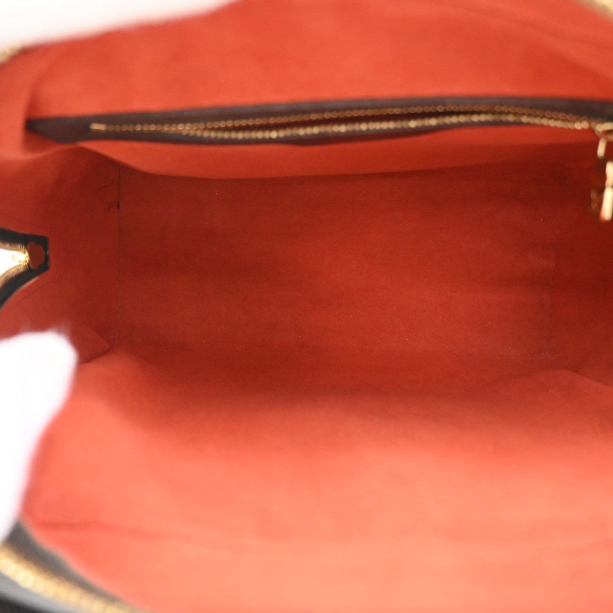 Louis Vuitton Triana Bag Damier Brown Leather Handbag ( )