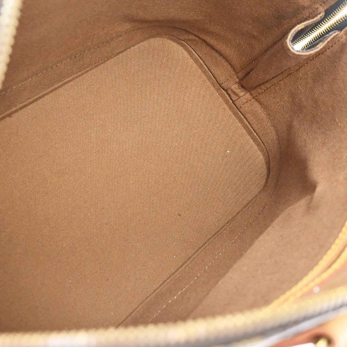 Louis Vuitton Alma Handbag Monogram Canvas Brown Canvas Handbag ( )