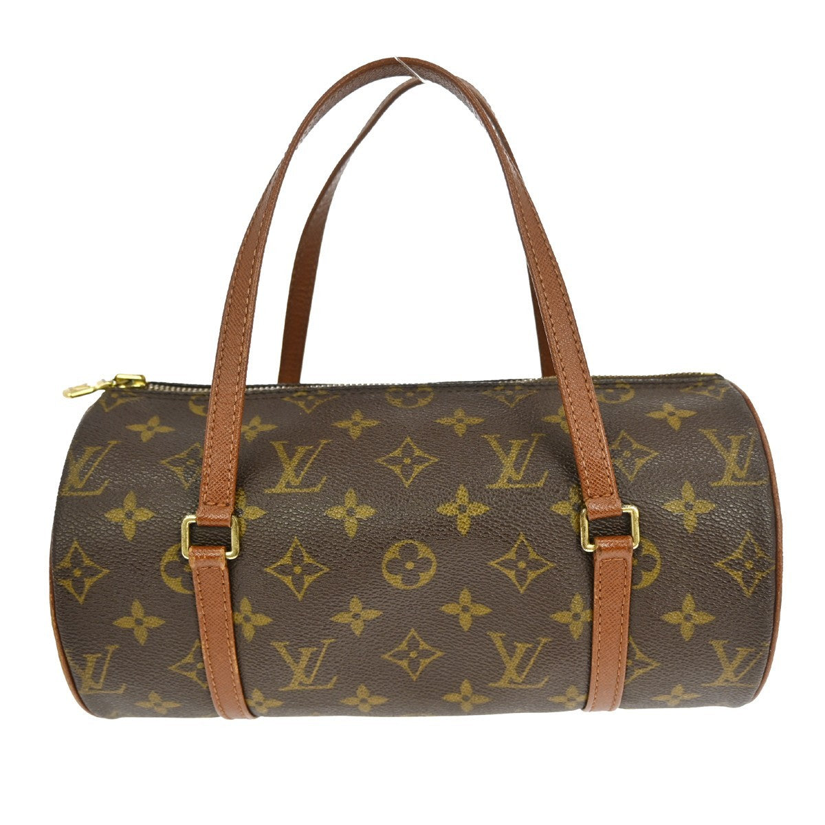 Louis Vuitton Papillon Handbag Monogram Canvas Brown Canvas Handbag ( )