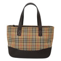 Burberry Nova Check Handbag Nova Check Canvas And Leather Beige Canvas Handbag (Authentic  )