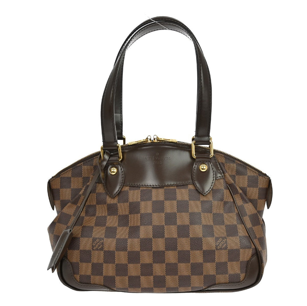 Louis Vuitton Verona Handbag Damier Brown Canvas Handbag ( )