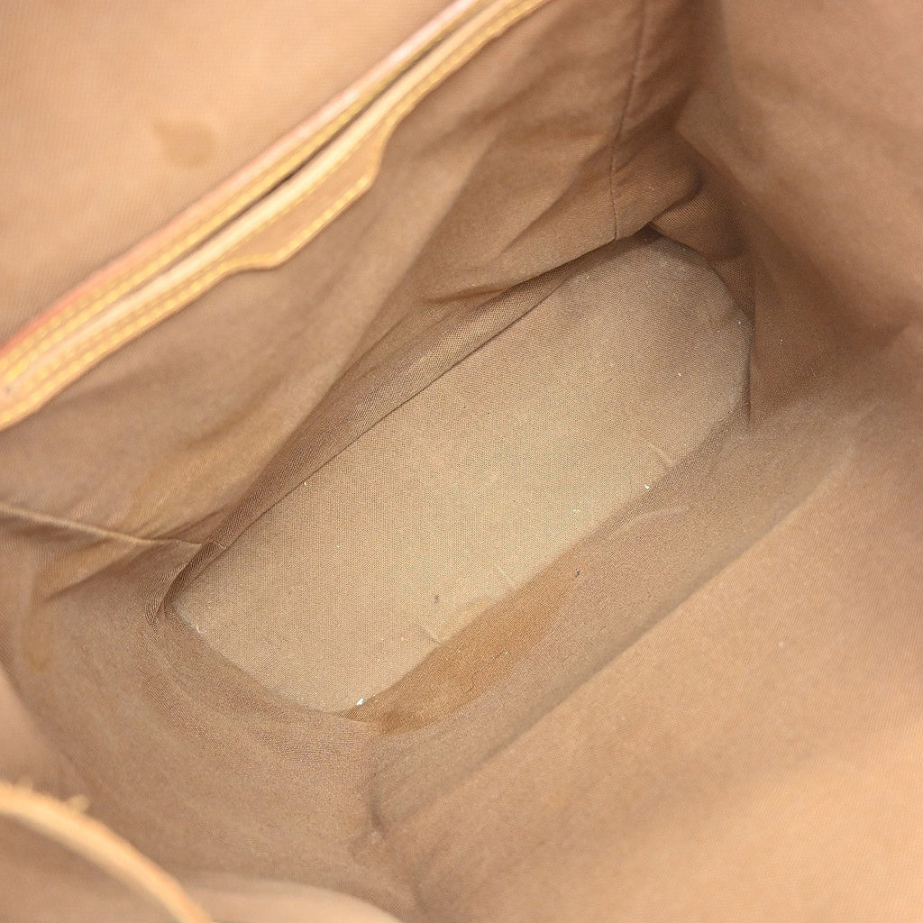 Louis Vuitton Vintage Montsouris Backpack Monogram Canvas Brown Canvas Backpack Bag ( )