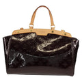 Louis Vuitton Brea Handbag Monogram Vernis Burgundy Patent_Leather Handbag (Authentic  )