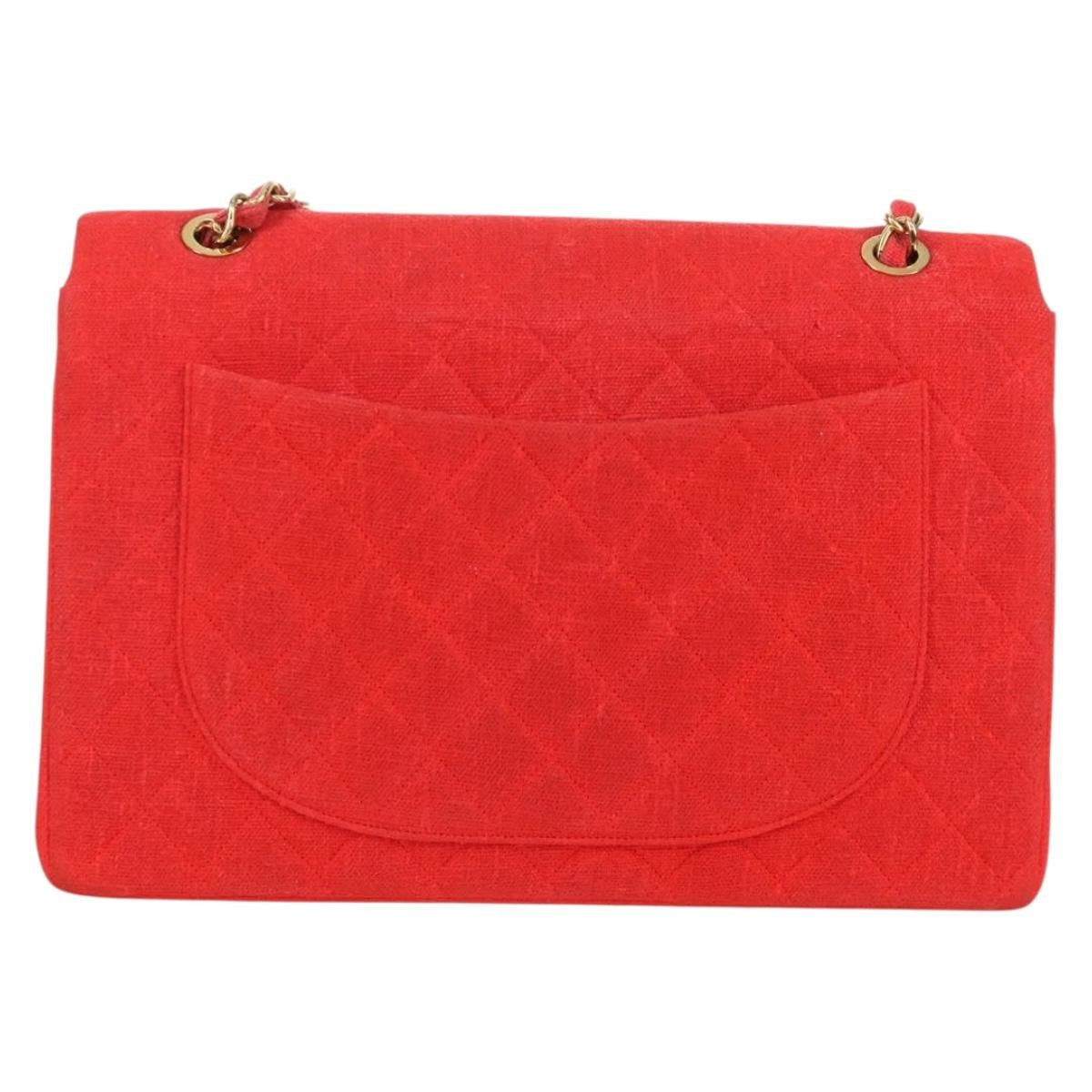 Chanel Flap Shoulder Bag Canvas Multicolour Canvas Handbag ( )