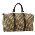 Christian Dior Vintage Trotter Handbag Canvas Brown Canvas Handbag ( )