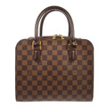 Louis Vuitton Triana Bag Damier Brown Canvas Handbag ( )