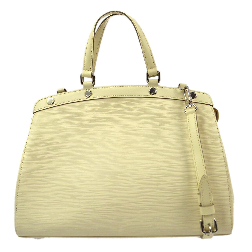 Louis Vuitton Brea Handbag Epi Leather Beige Leather Handbag (Authentic  )