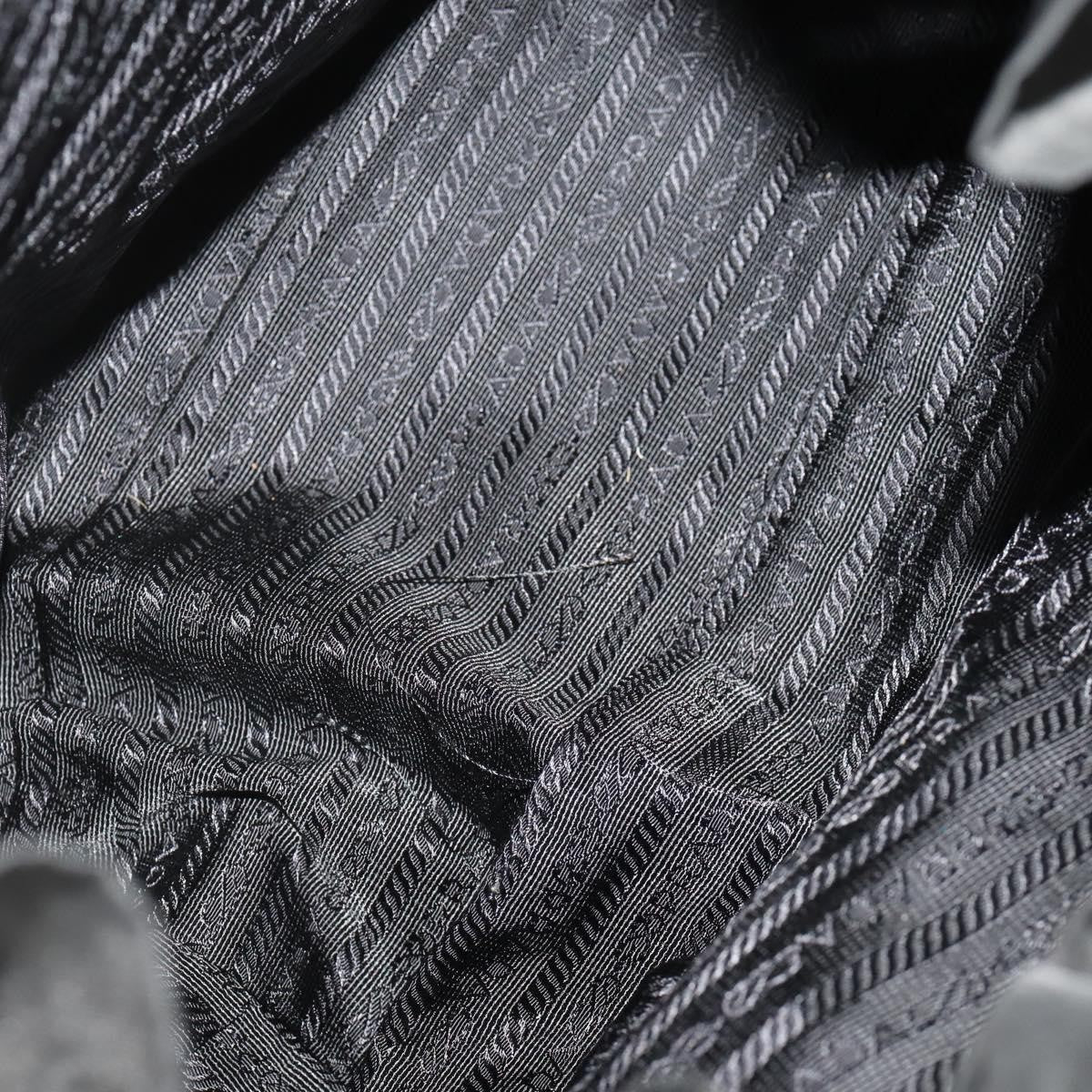Prada Double Front Pocket Backpack Tessuto Black Nylon Backpack Bag ( )
