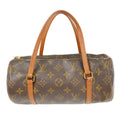 Louis Vuitton Papillon Handbag Monogram Canvas Brown Canvas Handbag ( )