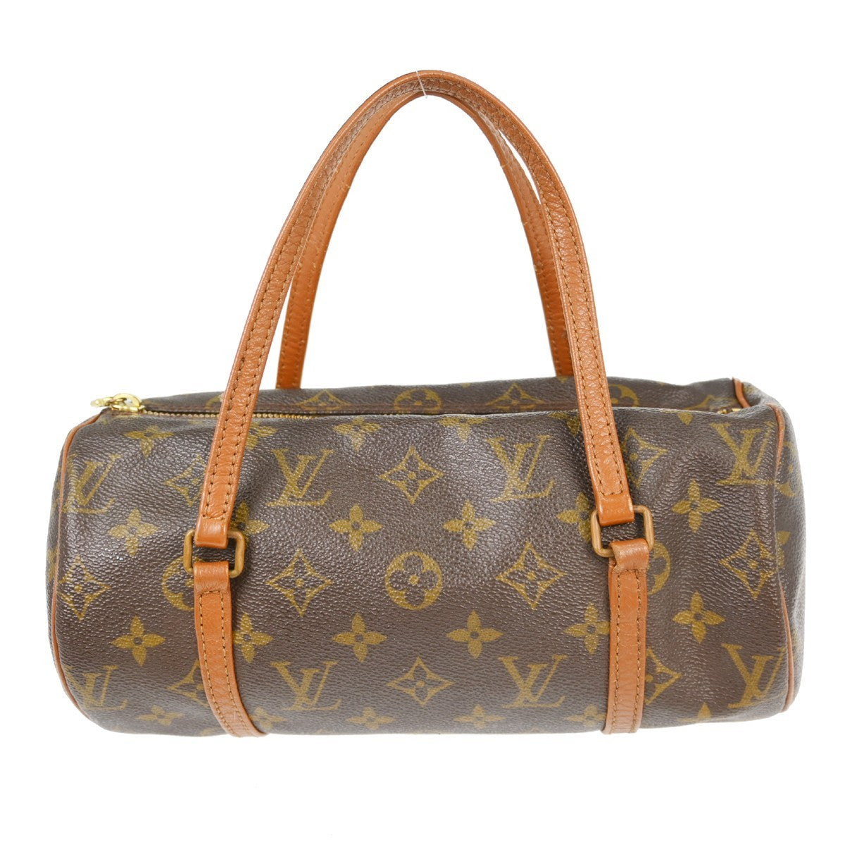 Louis Vuitton Papillon Handbag Monogram Canvas Brown Canvas Handbag ( )