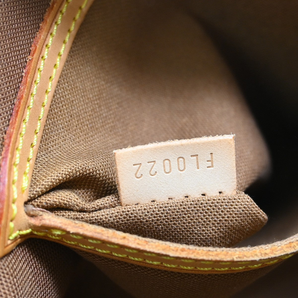 Louis Vuitton Vintage Alma Handbag Monogram Canvas Brown Canvas Handbag ( )