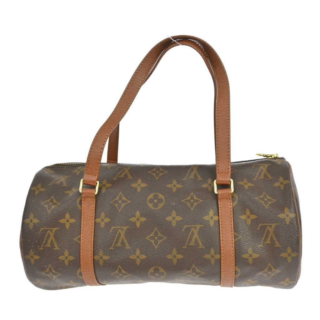 Louis Vuitton Papillon Handbag Monogram Canvas Brown Canvas Handbag ( )