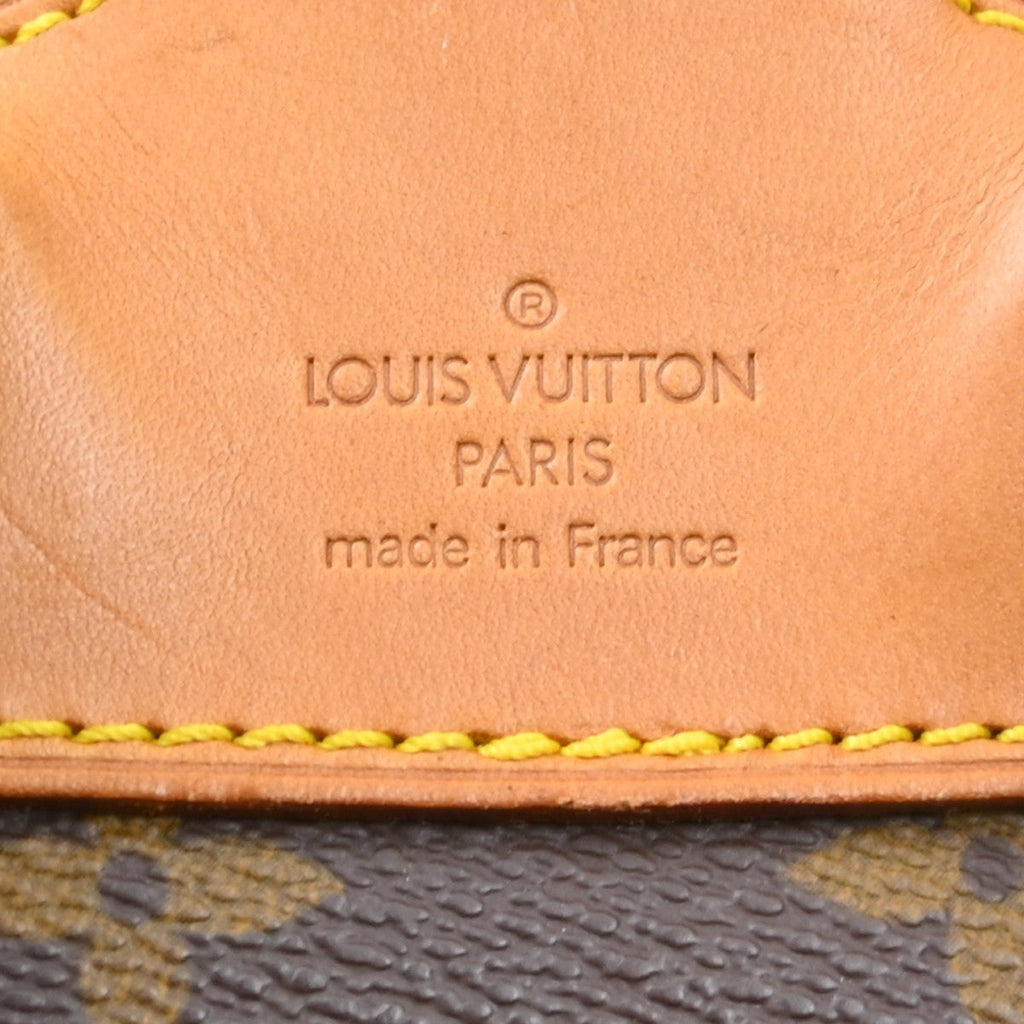 Louis Vuitton Vintage Montsouris Backpack Monogram Canvas Brown Canvas Backpack Bag ( )