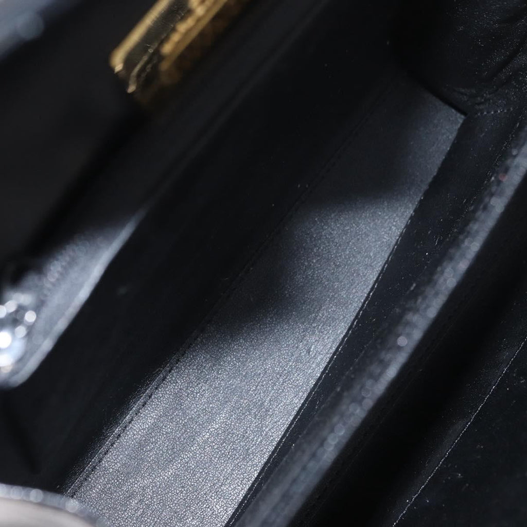 Givenchy Vintage Handbag Leather Black Leather Handbag ( )