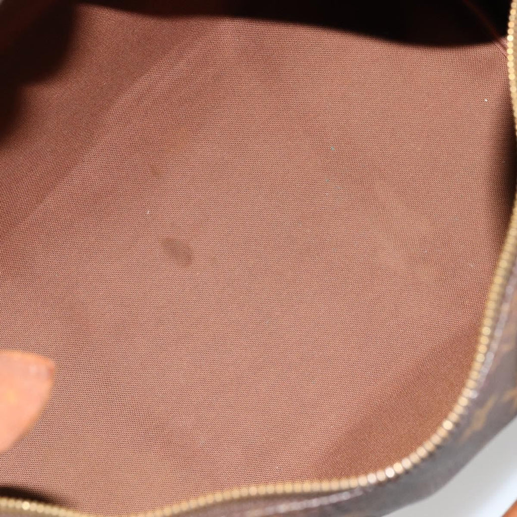 Louis Vuitton Speedy Handbag Monogram Canvas Brown Canvas Handbag ( )