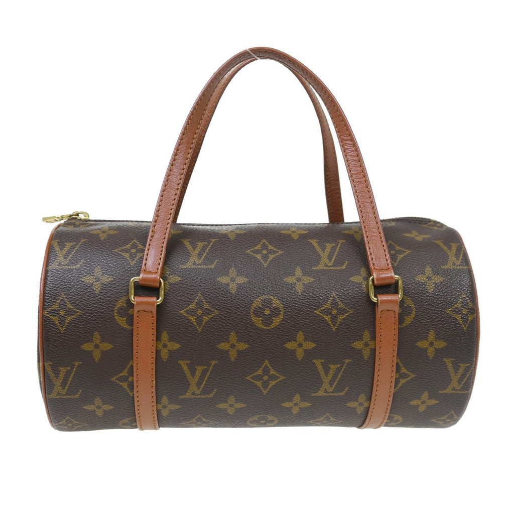 Louis Vuitton Papillon Handbag Monogram Canvas Brown Canvas Handbag ( )