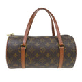 Louis Vuitton Papillon Handbag Monogram Canvas Brown Canvas Handbag ( )