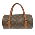 Louis Vuitton Papillon Handbag Monogram Canvas Brown Canvas Handbag ( )