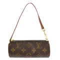 Louis Vuitton Papillon Pochette Monogram Canvas Brown Canvas Handbag ( )
