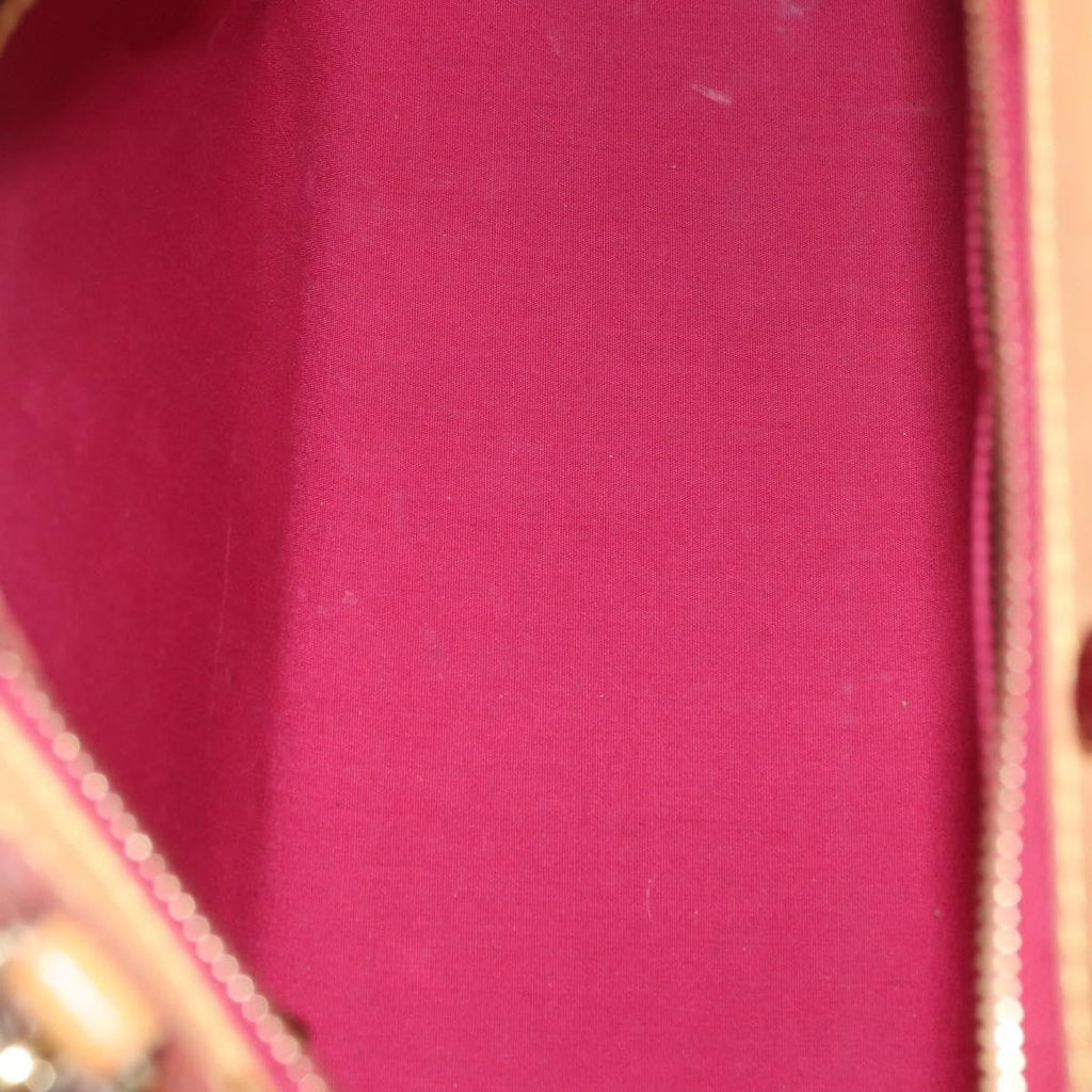 Louis Vuitton Blair Monogram Vernis Pink Patent_Leather Handbag (Authentic  )
