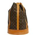 Louis Vuitton Randonnee Backpack Monogram Canvas Brown Canvas Backpack Bag ( )
