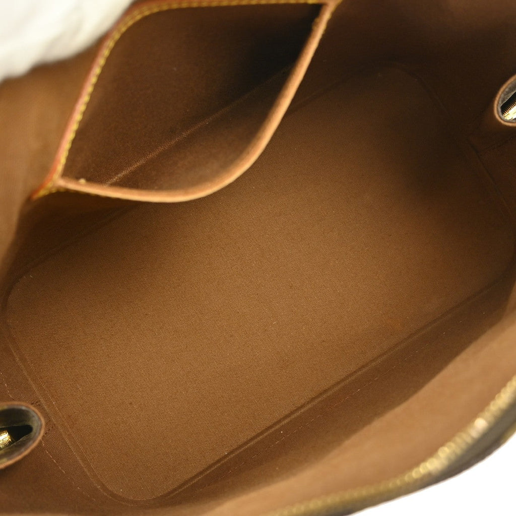 Louis Vuitton Alma Handbag Monogram Canvas Brown Canvas Handbag ( )