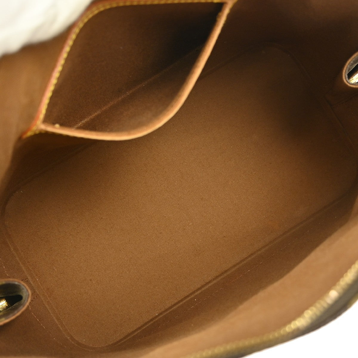 Louis Vuitton Alma Handbag Monogram Canvas Brown Canvas Handbag ( )